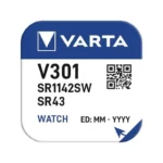 Varta V301 SR43 blister 1