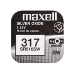 Maxell Silver Oxide 317 blister 10
