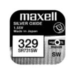 Maxell Silver Oxide 329 blister 10
