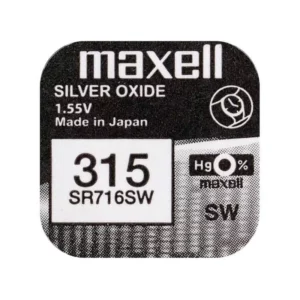 Maxell Silver Oxide 315