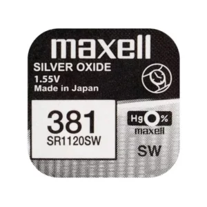 Maxell Silver Oxide 381