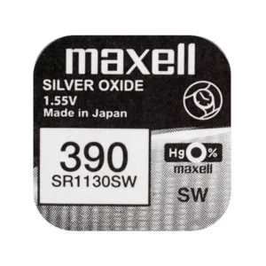 Maxell Silver Oxide 390