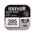 Maxell Silver Oxide 395 blister 10