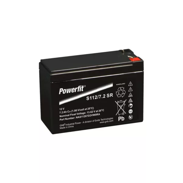 Powerfit S112/7.2 SR  12V 7.20Ah
