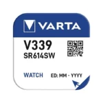Varta V339 SR614 blister 1