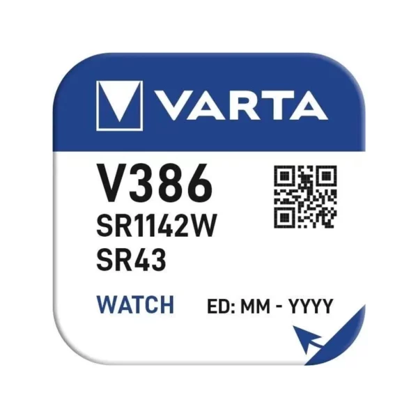 Varta V386 SR43 blister 1
