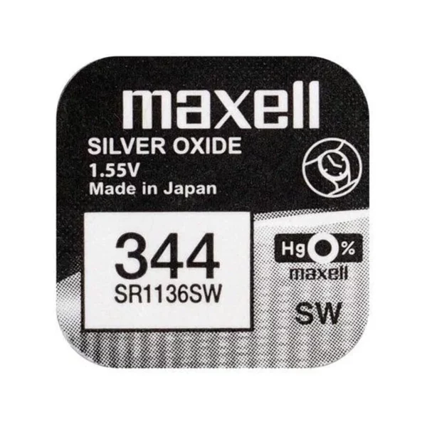Maxell Silver Oxide 344 blister 10