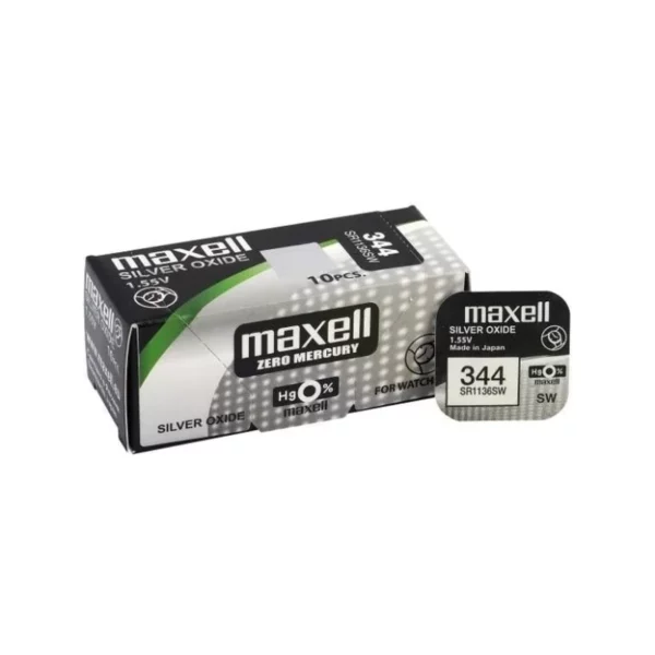 Maxell Silver Oxide 344 blister 10