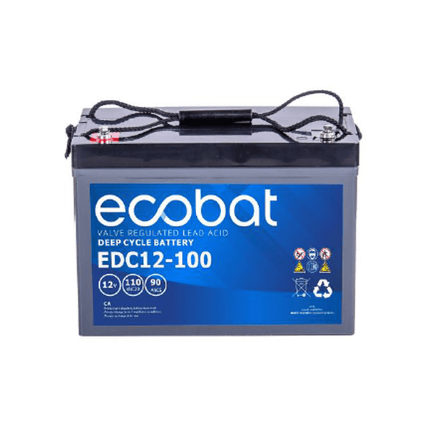 ECO EDC 12V 110A/90A LEAD ACID AGM DEEP CYCLE